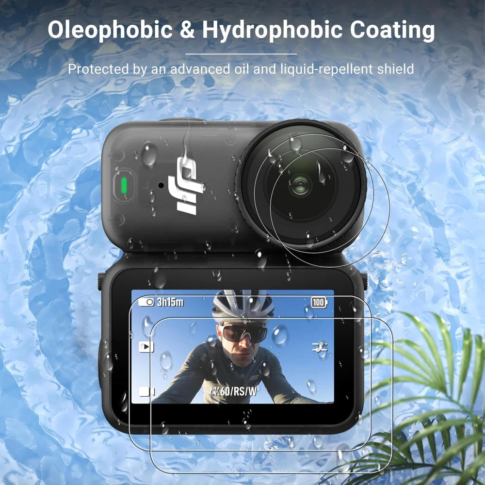 Case for DJI Osmo Nano Screen Protector Tempered Glass Film Lens Cover Cap Bag for DJI Nano Accessories