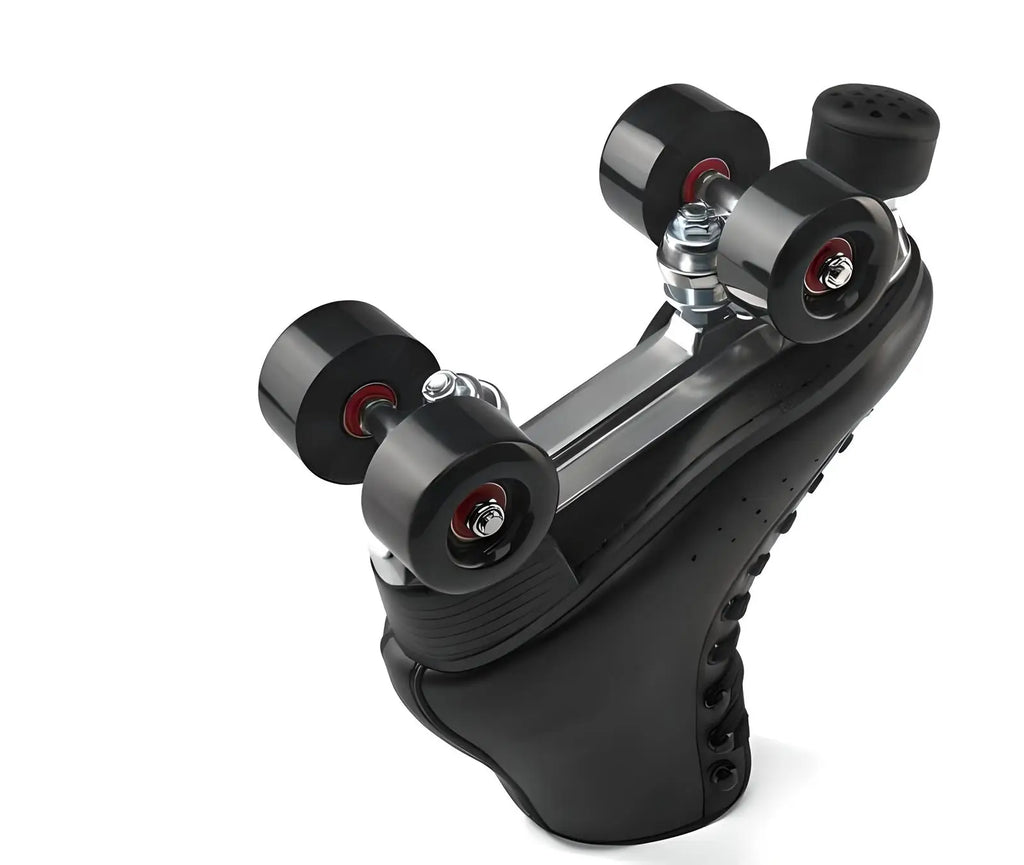 Adult Double Row Roller Skates Four Wheel Pu Wheel Metal Bracket Durable Breathable Comfortable Wheels Shoes Sneakers Rollers