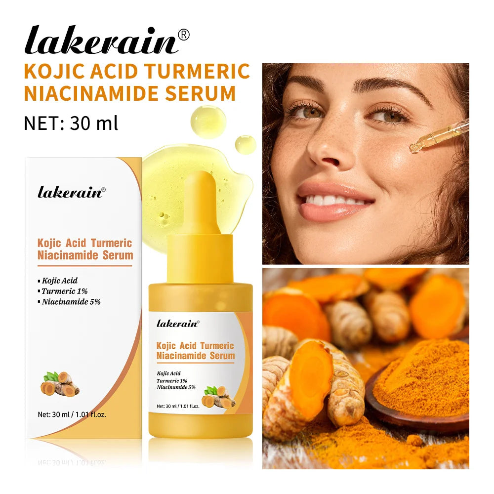 Lakerain Salmon DNA PDRN Pink Peptide Serum Smooth Face Skin Pink Glow Essence Moisturizing Hydrating Korean Skincare Product