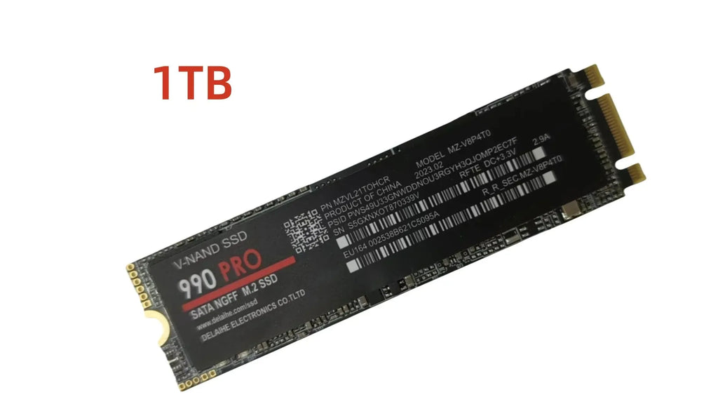1TB 2TB 4TB M2 NVMe PCIe 4.0 SSD 980Pro/990Pro Original High Speed 7400MB/s Hard Disk For Gaming Notebook Desktop Computer