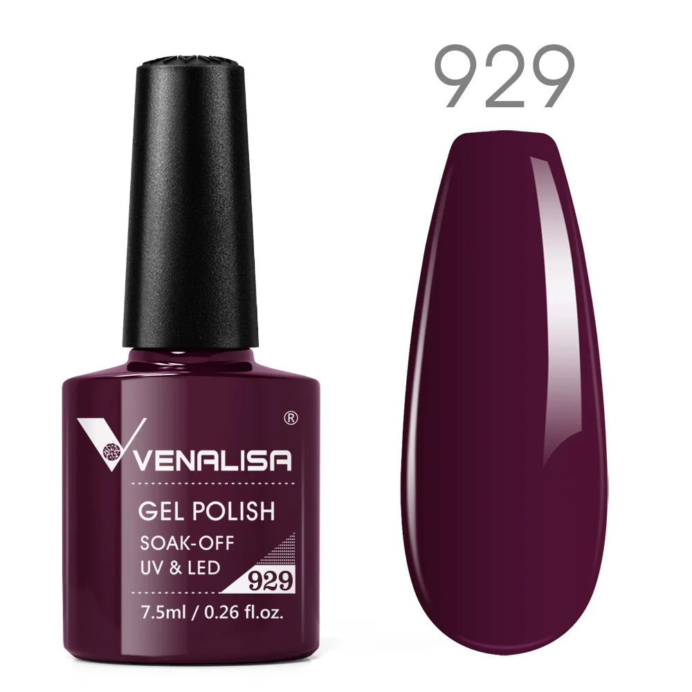 Venalisa TPO Free Earth Brown Autumn Color Collection Nail Gel Polish Soak Off UV LED Gel Varnish Gorgeous Gel Nail Manicure