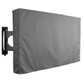 Weatherproof Dust-proof Outdoor TV Cover Beige 32" 36" 40" 46" 50" 55" 60" 65" Protect TV Screen Garden Patio Outdoor TV Cover