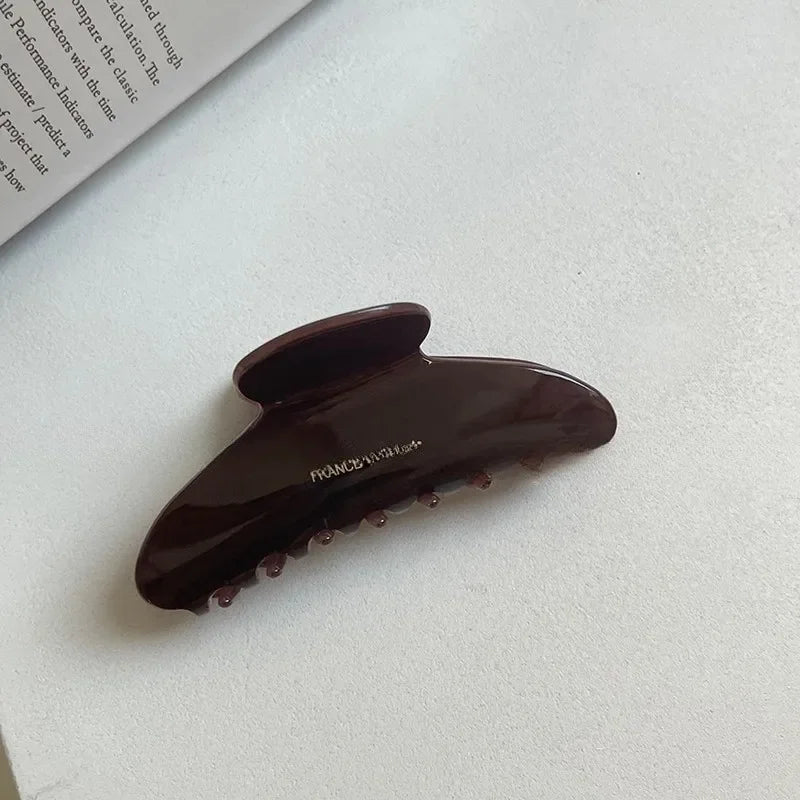High-end Acetate Large Plate Hair Claws Fashion Hair Accessories Women Trend Back Head Clip Boutique Cute Girl Hairpins Headwear