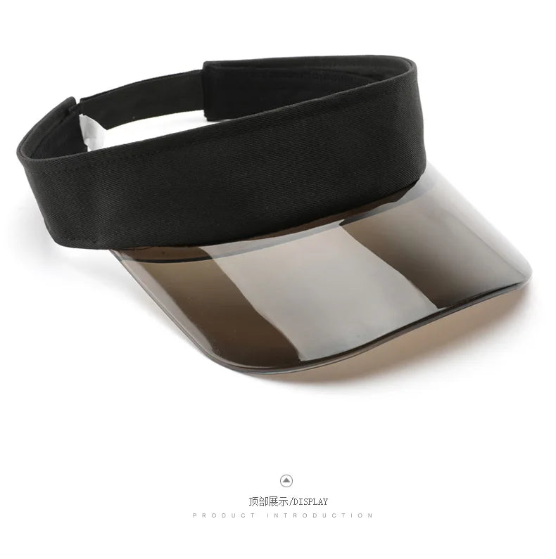 Women's open-top hat, Japanese and Korean style, sun protection, no-top sun hat for outdoor sports