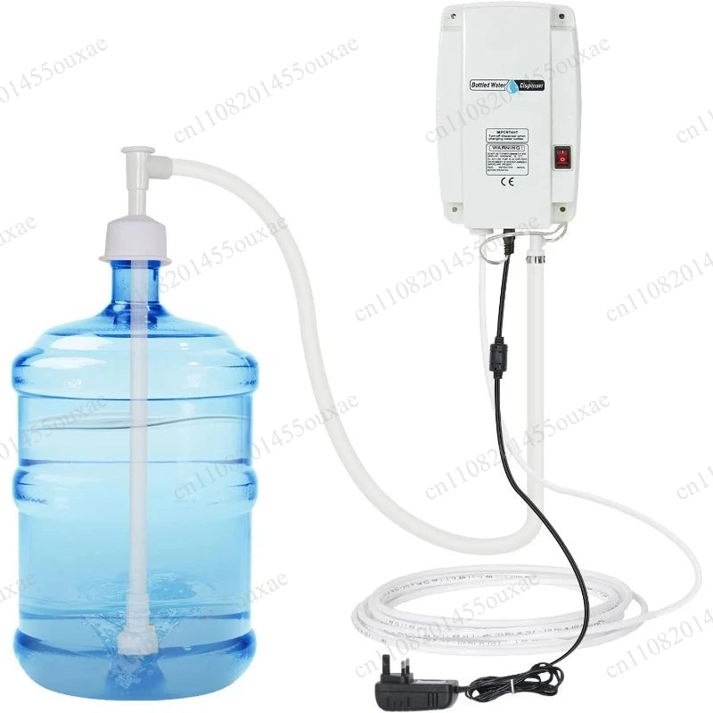 5 Gallon Bottle Electric Water Pump Single Tube 110V/220v AC US Plug Countertop Drinking Water Jug Pump for Kitchen Refrigerator