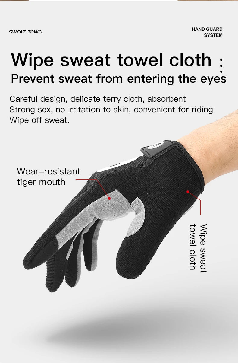 URBANCREW Cycling Gloves — Touchscreen Outdoor Sports