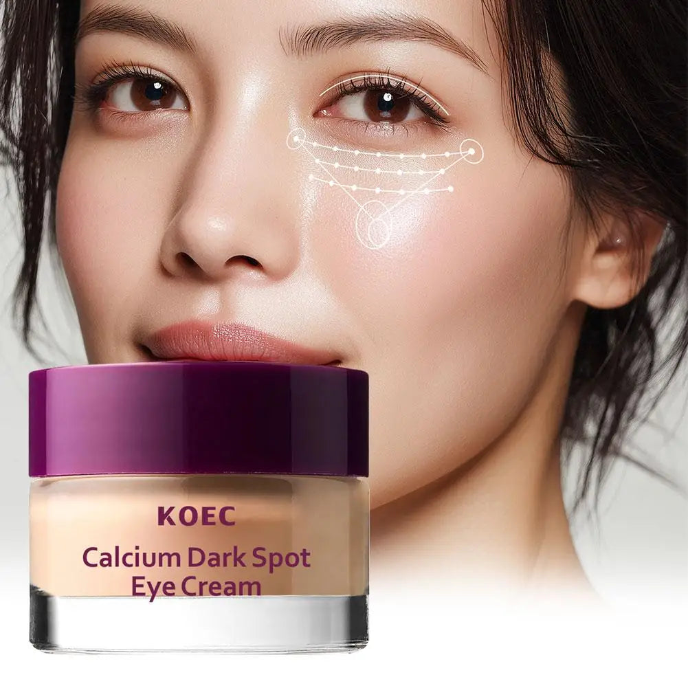 Calcium Collagen Smooth Eye Cream Niacinamide Firming Lightweight Skin Care Nourish Eye Cream Refreshing Fades Dark Circles 15ml