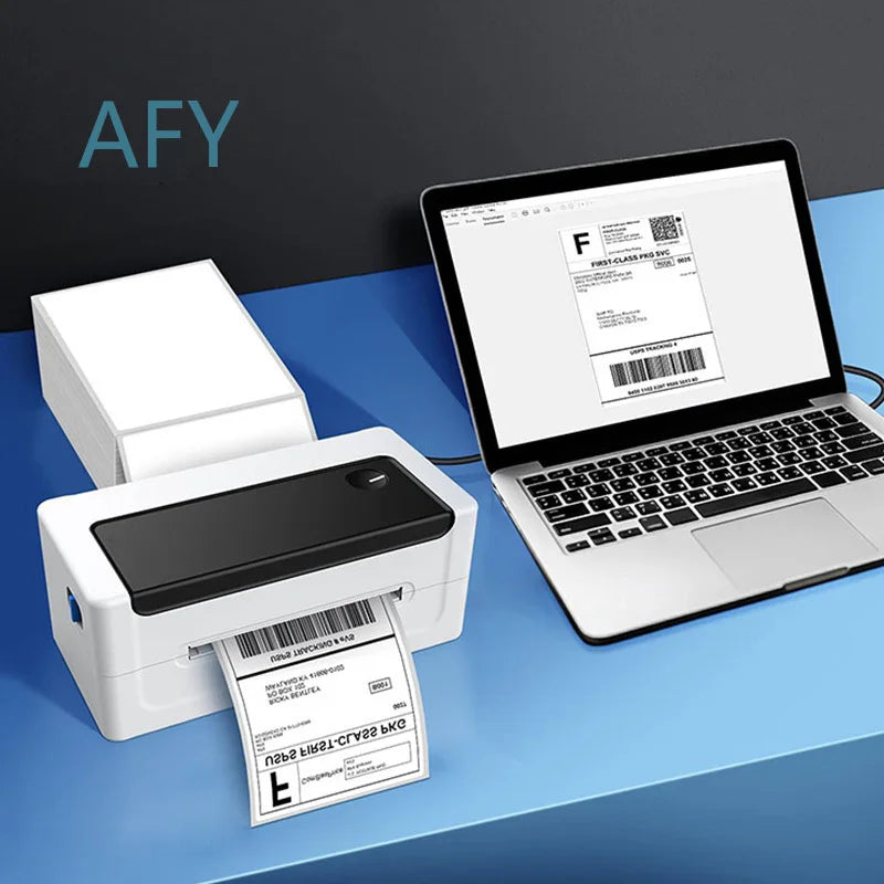 Portable Mini 4x6 58mm Thermal Label Printer for Barcode Address Food Shipping Labels for Zebra Brother DYMO Epson