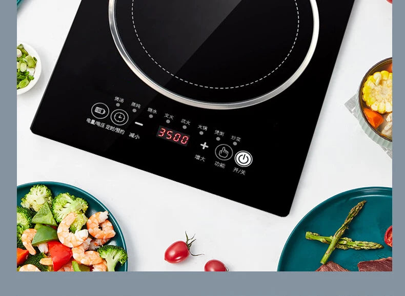 Embedded induction cooker single stove inlaid fire concealed electromagnetic stove  induction cooktop