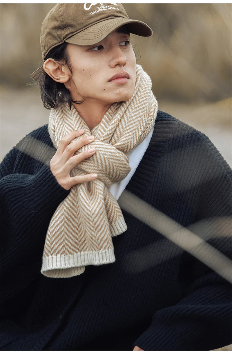 Autumn Men's Casual Textured Pockets Cardigan Y2K Vintage Streetwear V-neck Knitted Sweaters Korean Fashion Cardigans Hombre