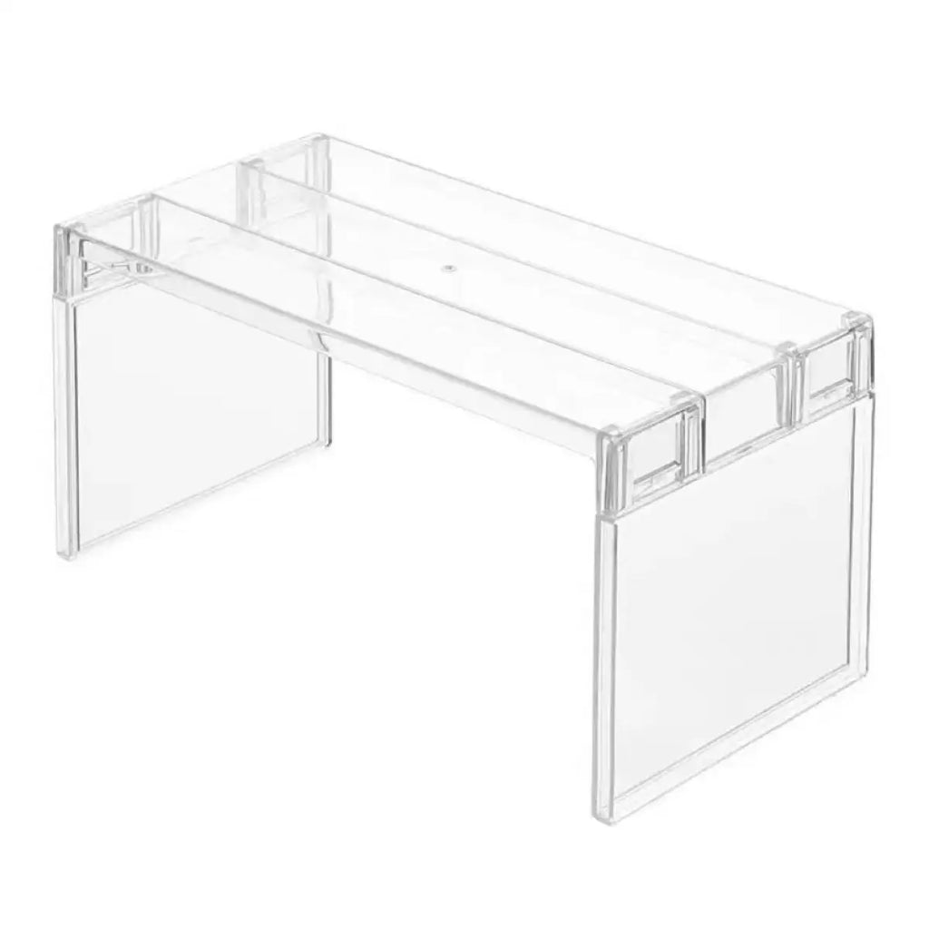 Refrigerator Organizers Storage Rack Fridge Layered Separator Shelves Transparent Desktop Stand Save Space Kitchen Accessories