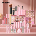 Face Makeup Set Eyeshadow Contour Blush Lipstick Foundation Concealer Eyebrow Eyeliner Mascara Cosmetic Kit With Makeup Brushes