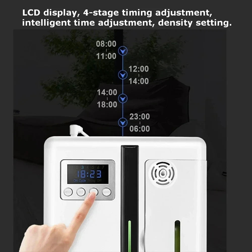 Room Fragrance Diffuser Wall Mounted Hotel Air Freshener Bluetooth Flavoring Diffuser For Essential Oil Electric Smell For Home