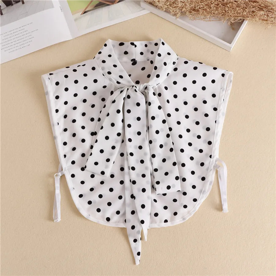 Spring/Autumn/Winter New Fake Collar Shirt Women's Neckwear Sweater Decchable Decorative Collar Female Lace Lapel Fake Collar