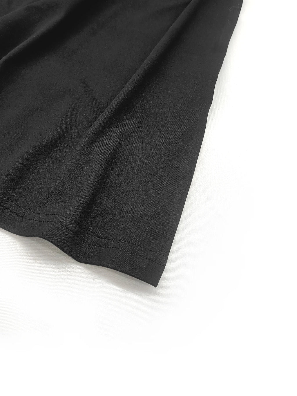 American Retro Sexy Solid Color Sleeveless A-Line Tank Dress Loose Mini Crew Neck T-Shirt Dress Summer Daily Wear
