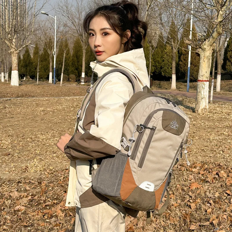 Outdoor Hiking Backpack for Women and Men Nylon Waterproof Travel Backpacks High Quality Mountaineering Camping Sports Bag