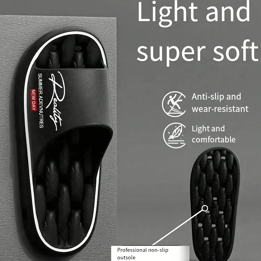 Summer innovative design EVA men's shoes, soft and lightweight home slippers, suitable for indoor and outdoor leisure activities