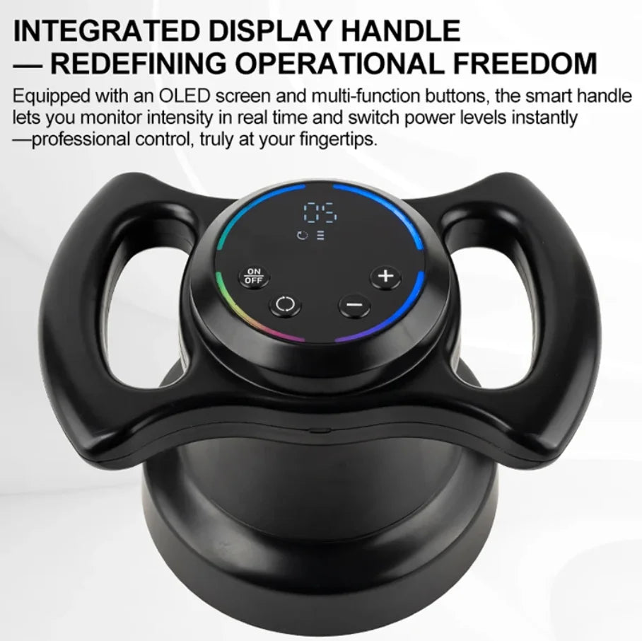 2026 New Handheld Infrared Rotating Body Massager 360 Degree Roller Vibrating Cellulite Remover Muscle Relaxing Machine