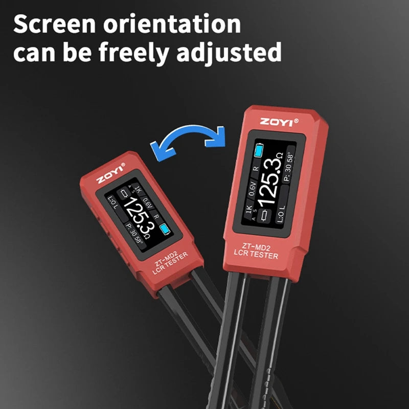 -MD2 Digital Smart Tweezer Meter for Resistance Capacitance Inductance Intelligent Digital Tweezers Calibration Board