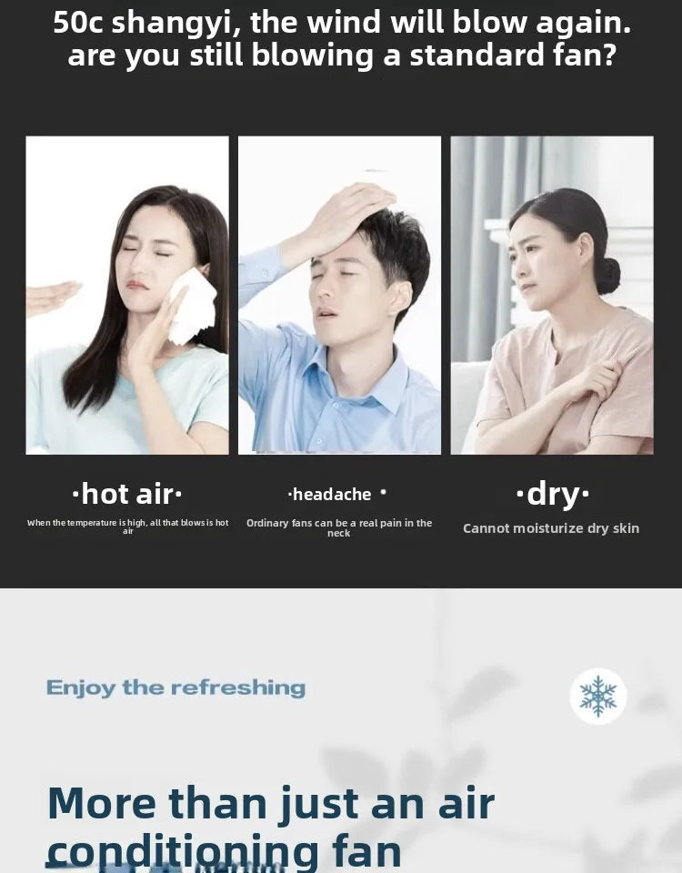 220V Haier Air Cooler Portable Cooling Fan with Water Tank for Home Use Single Cooling Type