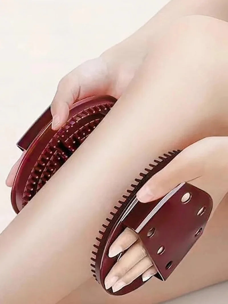 Universal Silicone Meridian Slimming Brush Body Beauty Leg Massage Tool Five Elements Dredging Health Care Scraping Equipment