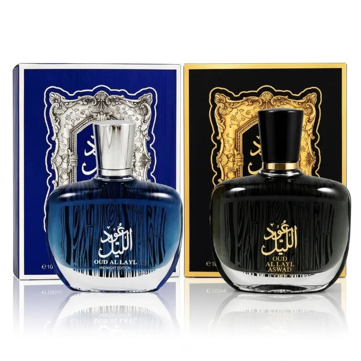 Luxury Oriental Oud Al Layl Eau De Parfum Long Lasting Fragrance Spray For Men And Women Arabian Perfume Body Mist Scent