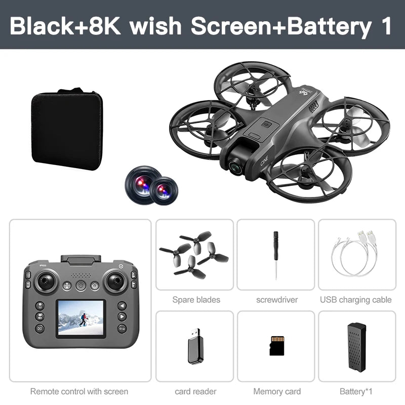 Original MINI V666 Drone 4K Professional WIFI 5G Dron Obstacle Avoidance Brushless Altitude Headless Mode RC Quadcopter Toys