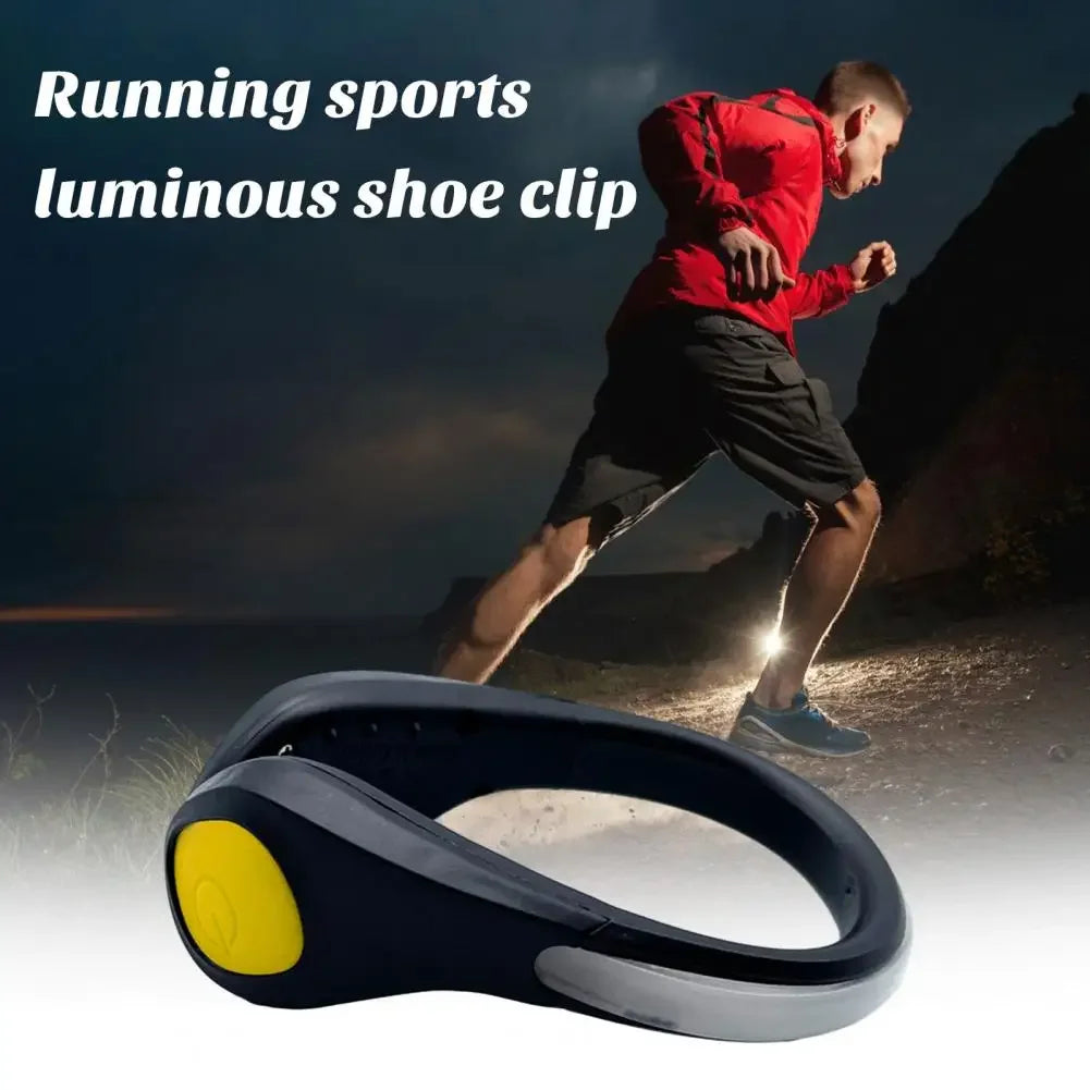Shoe Clip Lamp Multiple Lighting Modes LED Shoes Light Simple Installation Sports Shoe Light  Night Running Shoe Safety Light