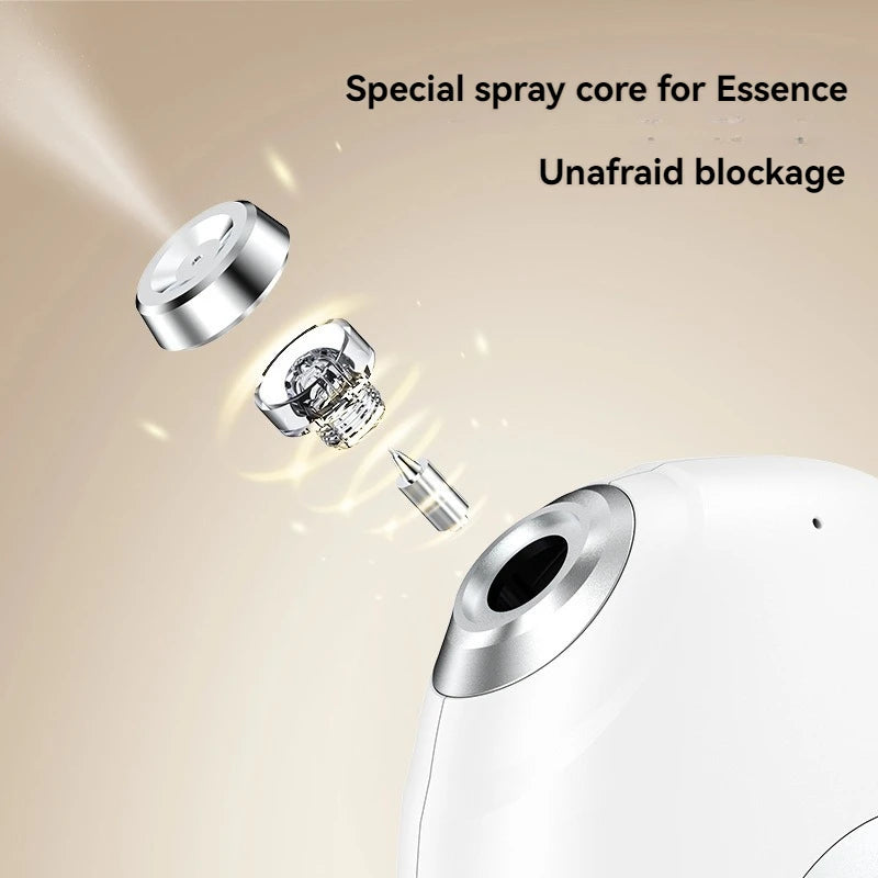High-pressure Nano Oxygen Injector Spray Hydration Instrument Portable Small Cold Spray Moisturizing Handheld Household