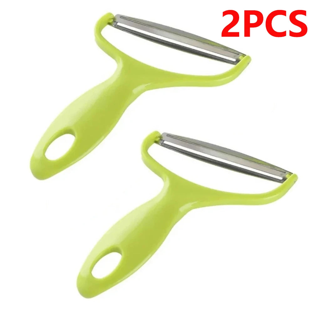 1/2/3pcs Cabbage Shredder Stainless Steel Vegetable Peeler Cutter Wide Mouth Fruit Potato Graters Knife Cooking Kitchen Gadgets