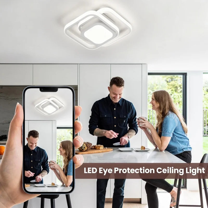 22W LED Ceiling Light Modern Ceiling Lamp Home Decoration Light Living Room Dining Room Bedroom Balcony  Aisle  Indoor Lighting