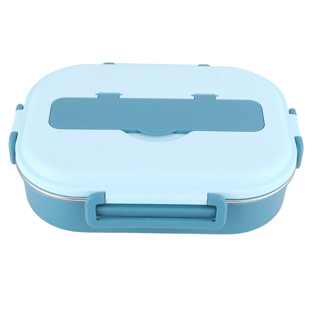 Stainless Steel Lunch Box 4‑Grid Portable Box Food Storage Container for Student Adult Dinnerware Food Storage Container