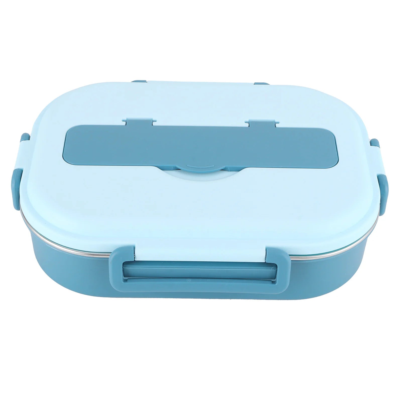 Stainless Steel Lunch Box 4‑Grid Portable Box Food Storage Container for Student Adult Dinnerware Food Storage Container