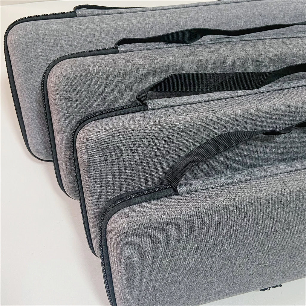 Hard Case Keyboard Storage Bag Grey Black Dustproof Protective Keyboard Box 60 75 80 95 100 Layout Mechanical Keyboard Case
