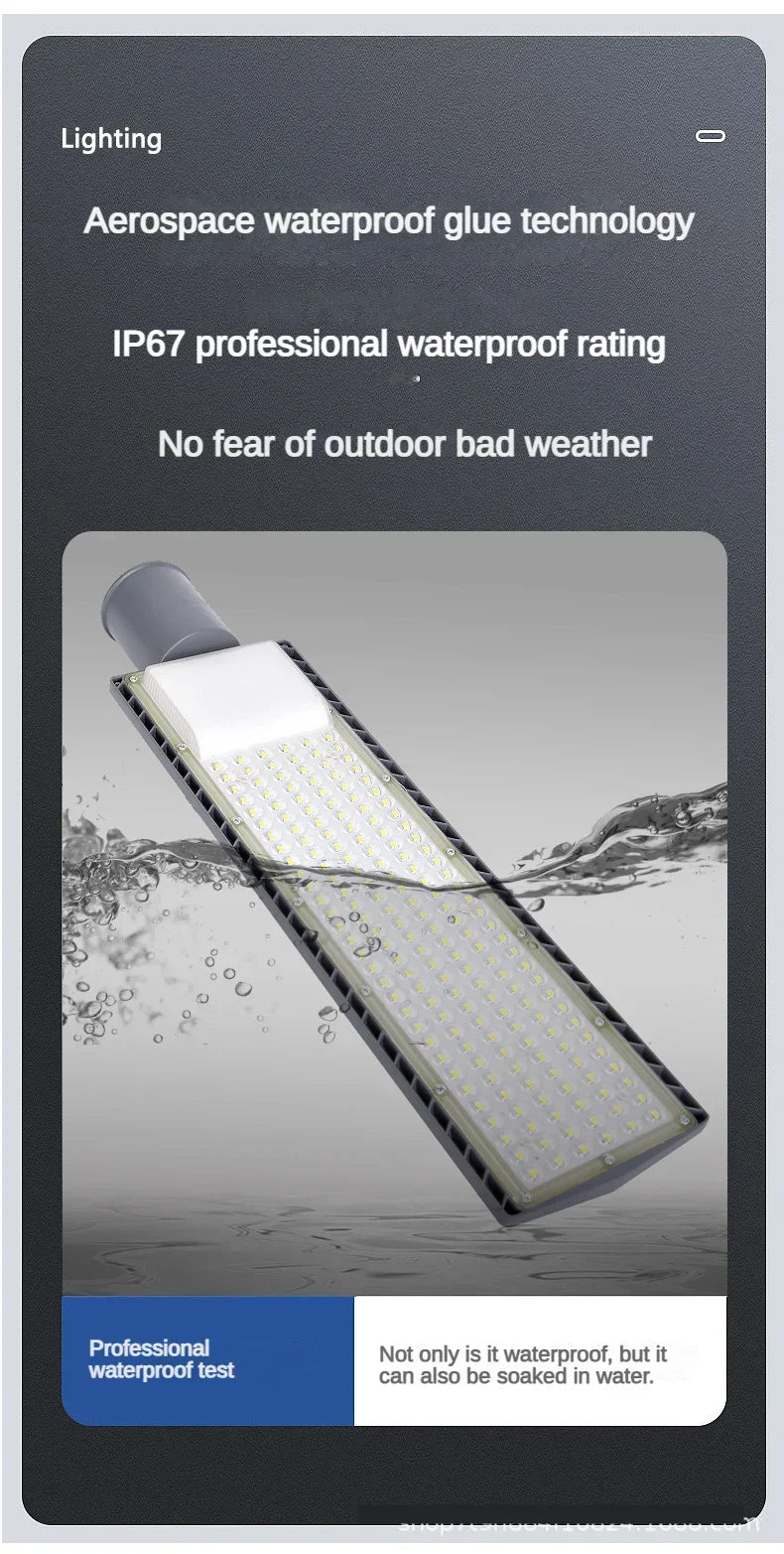 Outdoor Street Light Wall Lighting 50W 100W 150W High Quality Alumium 6000K AC175-265V Street Garden Wall Lights IP67 Waterproof