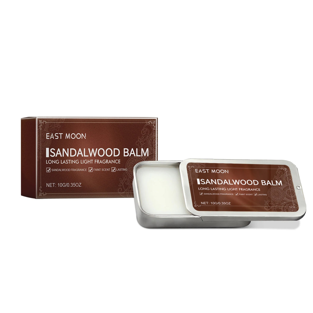 3Scents Men's Solid Cologne Lasting Fresh Cologne Pheromones Fragrance Men Deodorant Portable Woody Scent Solid Fragrance Balm