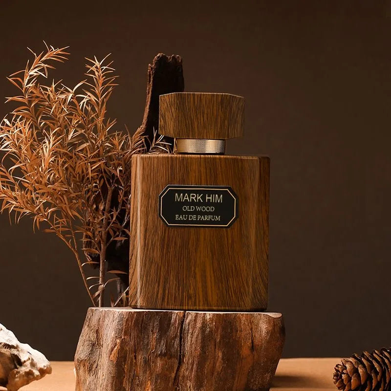High-end Wood Perfume Brand Cologne Ebony Agarwood Long-lasting Fragrance Fresh Charm Confident Business Men Light Perfume 100ml