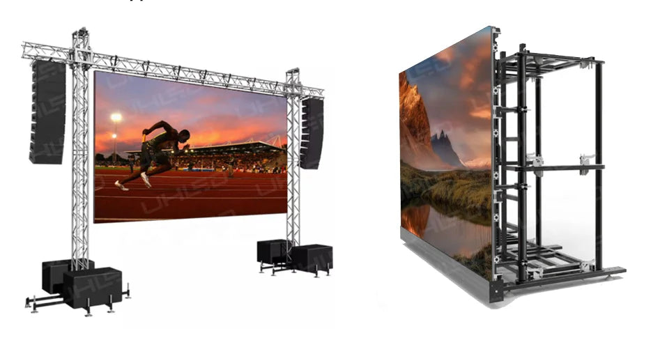 P2.6 P3.9 Stage Events Led Display Screen led wall Panel 500*1000mm  Video Wall Rental led Display