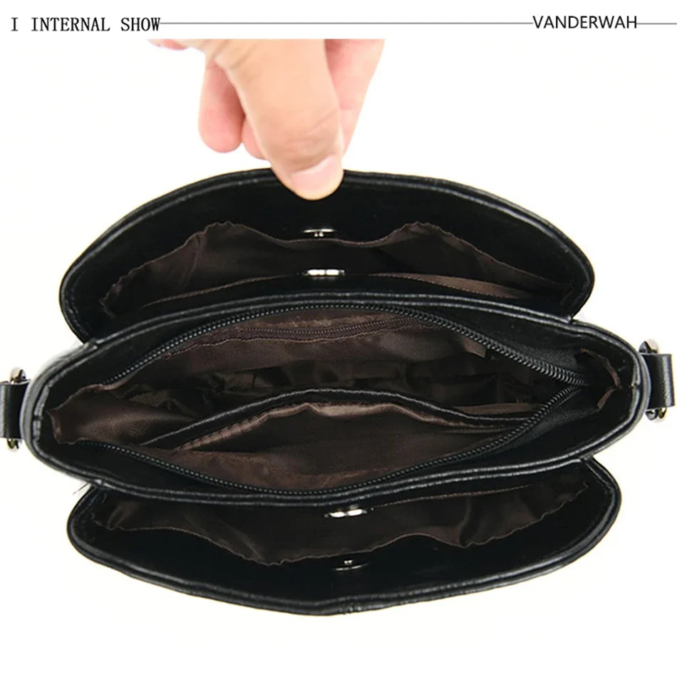 Genuine Brand PU Leather Sac Luxury Handbags Women Bags Designer Shoulder Crossbody Hand Bags for Women 2022 Purses and Handbags
