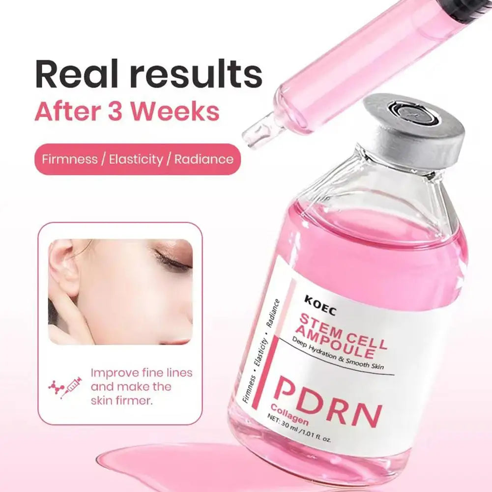 PDRN Salmon DNA Ampoule Face Serum Deep Repair Renew Skin Deep Collagen Face Firming Moisturizing Strengthen Barrier Essence