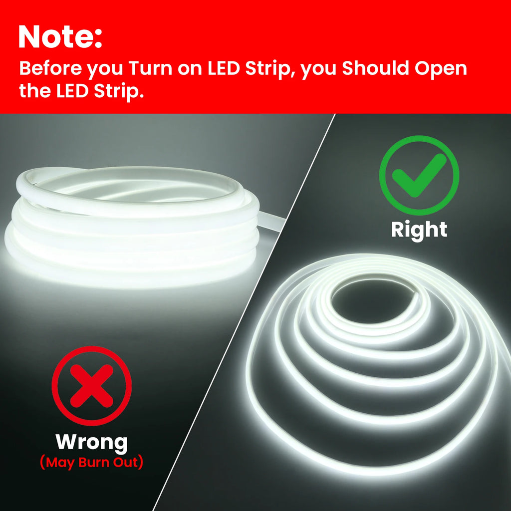 1-20M 220V COB LED Strip 288LEDs/m Outdoor IP65 Waterproof Switch/Dimmable LED Tape Ribbon Neon Lights For Kitchen Room 10 Color