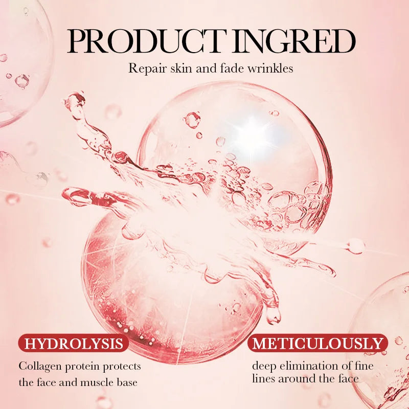 Firming Fine Lines Hydrocrystaline Patch Anti-Aging Sagging Facial Skin Deep Nourishing Facial Mask Korean Facial Care Product