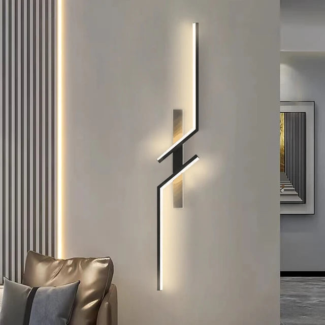 Modern Minimalist LED Wall Lamps - Bedside Interior Lighting for Living Room Bedroom Stairs - TV Backlight Wall Decor Lights