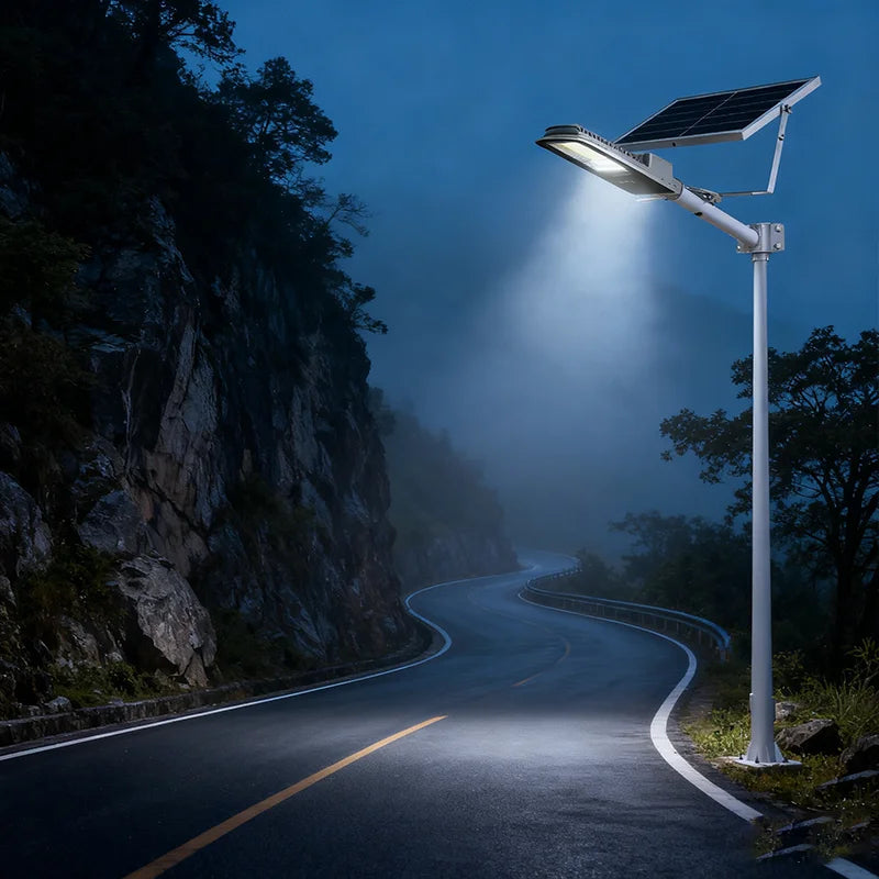 1000W Solar Street Light Outdoor Solar Street Light IP65 Waterproof Automatic Dusk to Dawn Street Light For Garage Garden
