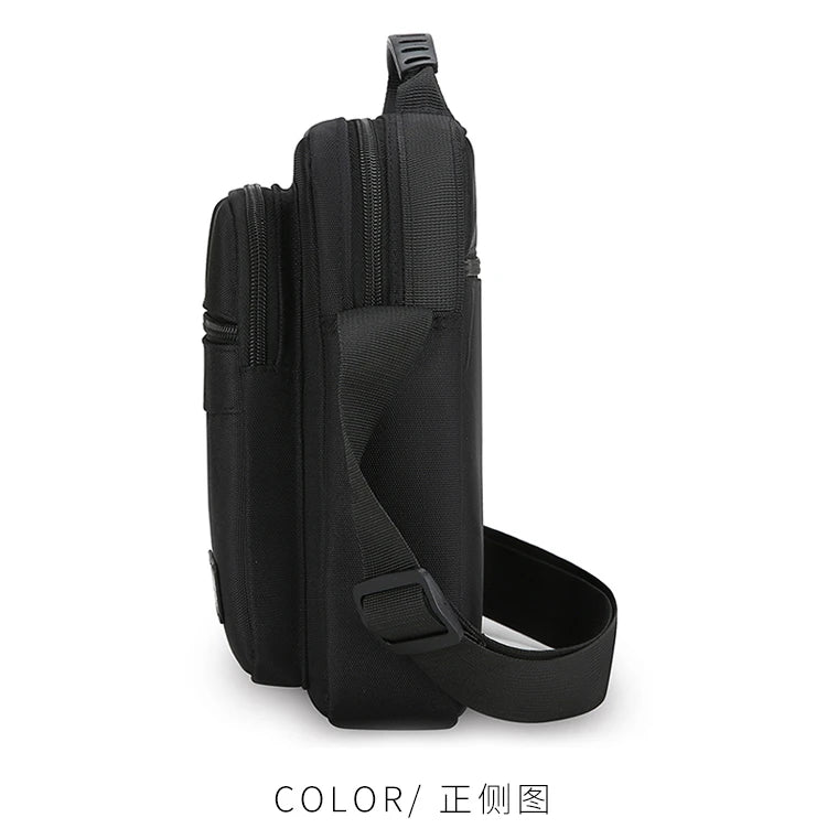 Fashion Casual Men's Bag Handbag High Quality Man Crossbody Bags Easy Travel Bag Stylish Men's Shoulder Bag With Bottle Pocket