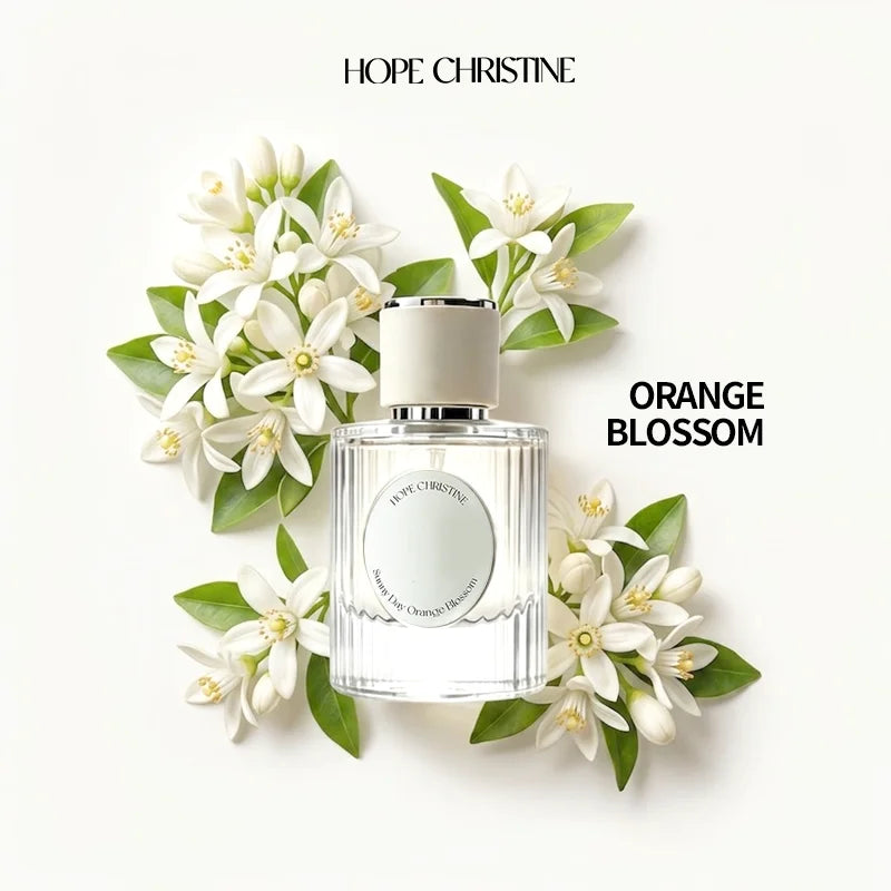 HOPE CHRISTINE Sweet Orange Blossom Women Perfume, Fresh Mysterious Long Lasting Floral Scent for Women Romantic Date 50ml