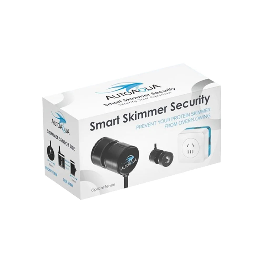 AUTOAQUA Smart Protein Skimmer Security Aquarium Auto Optical Sensor Instant Safety Alarm Patented Marine Freshwater Saltwater