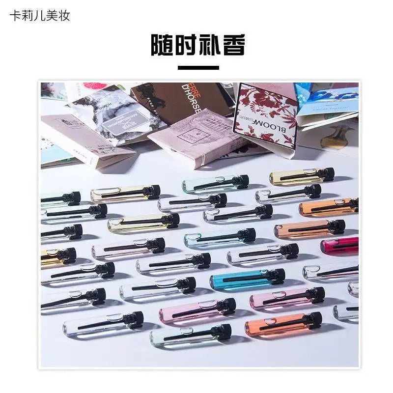 Brand 10PCS Random Style Pheromone 2ml Perfume Sample Women Perfume Atomizer Men Long Lasting Fragrance Pheromone Dating Gift