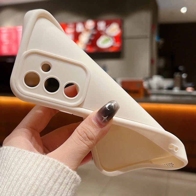 Luxury Candy Color Soft Case S26 S25 S24 S23 S22 Ultra Plus S21 FE A16 A53 A55 A56 A05S 5G 4G A52 Skin Feel Silicone Cover Funda