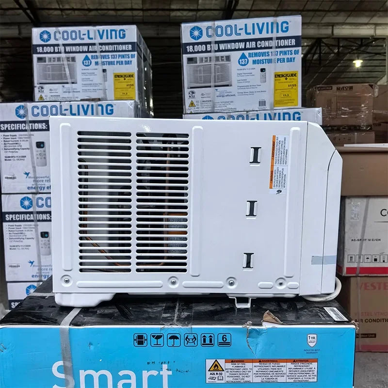 220V Window-Style Air Conditioner, 14,000 BTU, Cooling-Only, Home Use, Portable All-in-One Air Conditioner